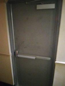 Hallway Exit Door